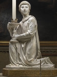 Angelo reggicandelabro destro di Luca della Robbia