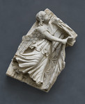 Angelo reggicortina (sinistro)