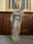 Statua Madonna con Bambino benedicente di Girolamo Ticciati dal Battistero