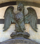 Aquila di Calimala dal gruppo della Predica di san Giovanni Battista di Rustici