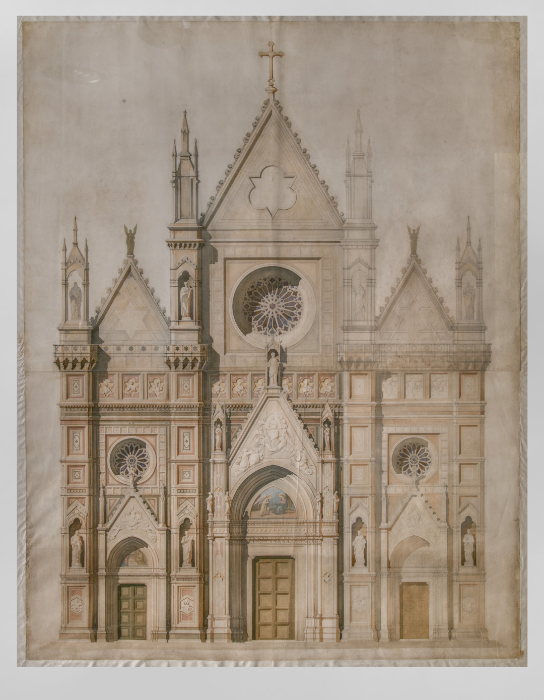 Studio per la facciata di Santa Maria del Fiore