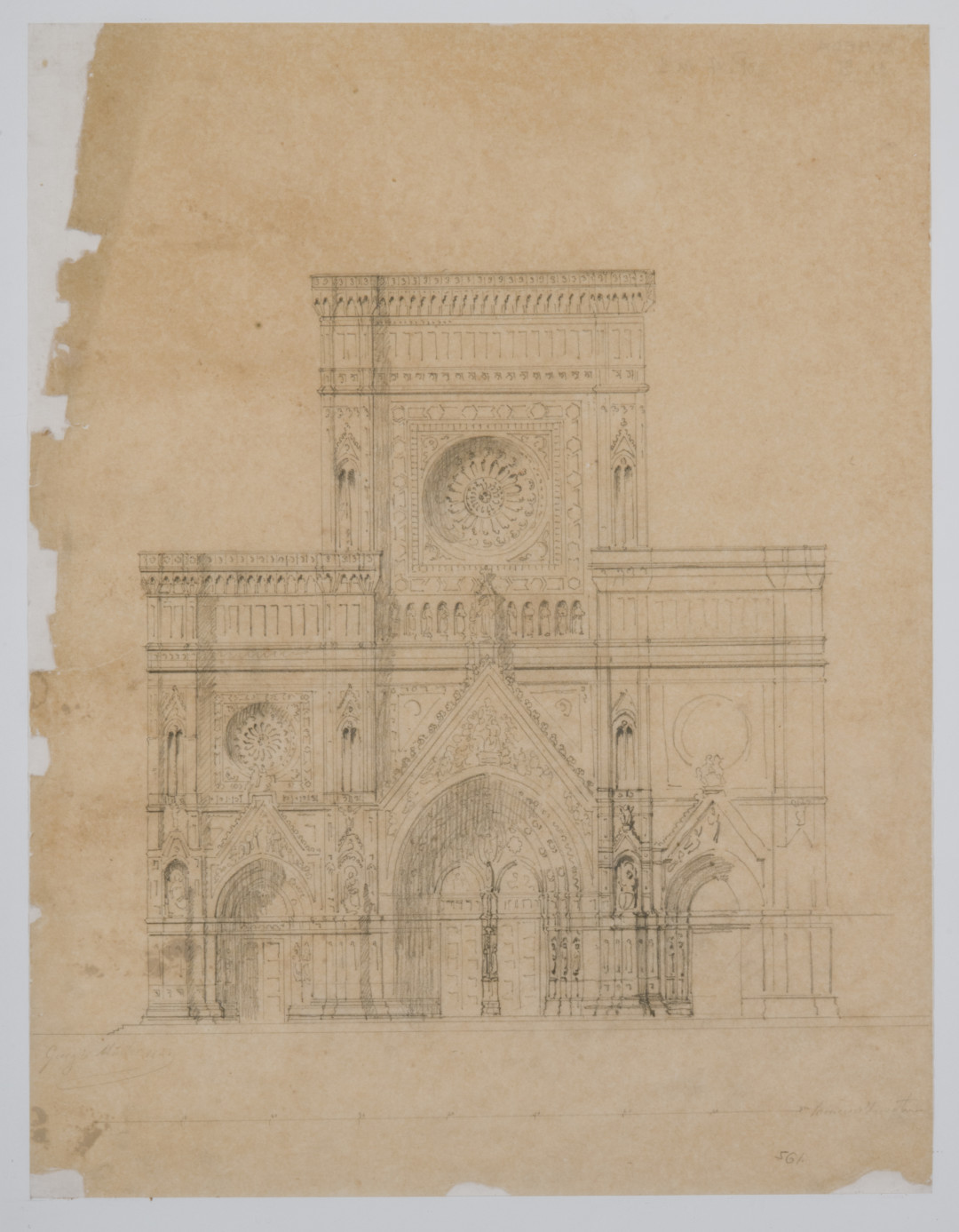Progetto per la facciata di Santa Maria del Fiore