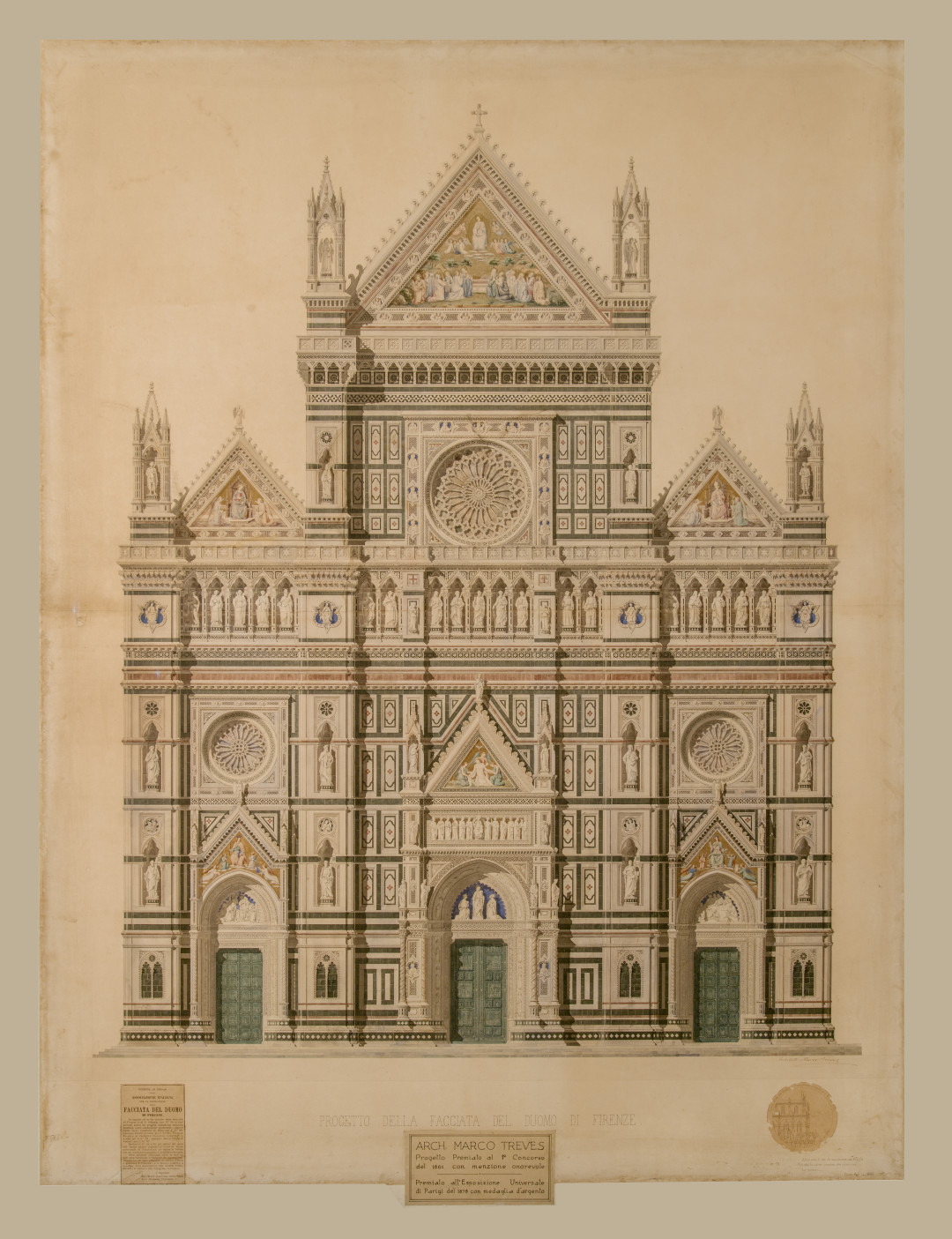 Progetto per la facciata di Santa Maria del Fiore