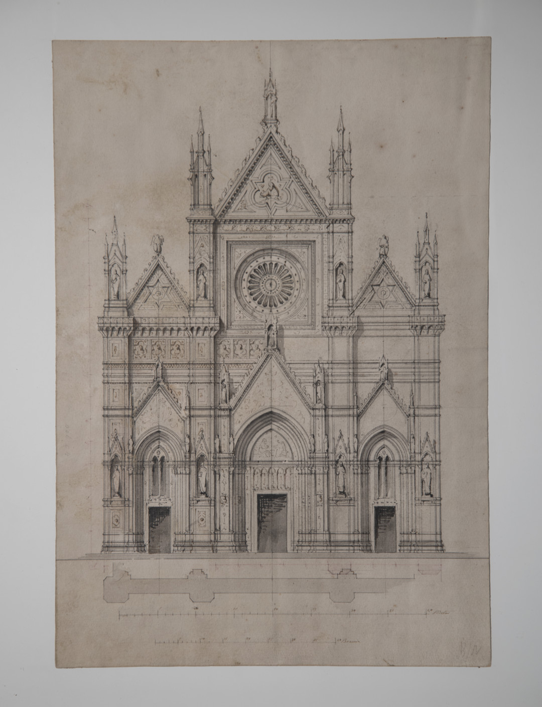 Studio per la facciata di Santa Maria del Fiore