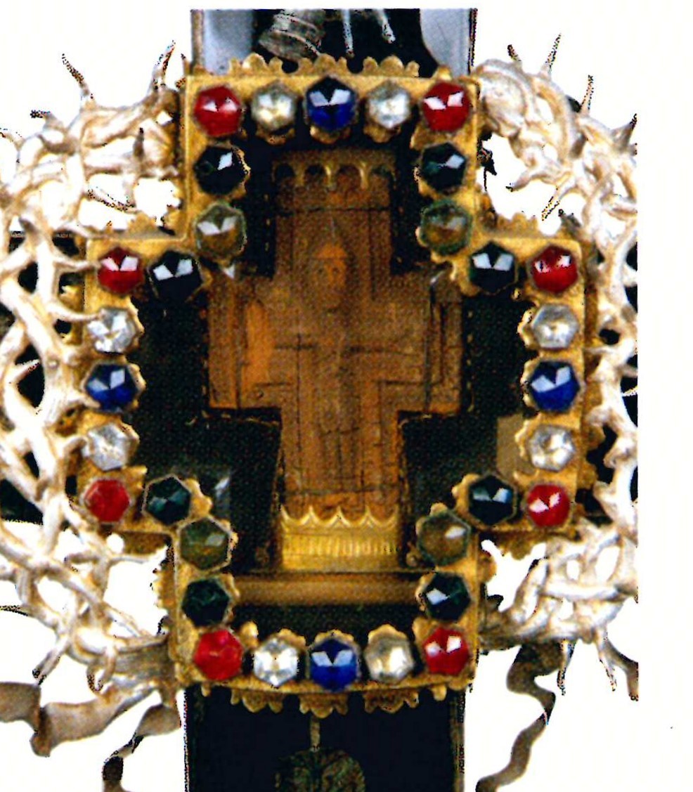 Encolpio cruciforme della Stauroteca dono Monsacchi