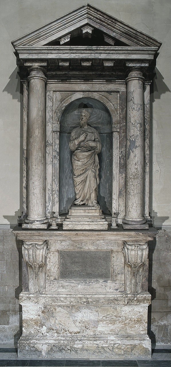 Edicola marmorea dell'Ammannati per il David di Ciuffagni