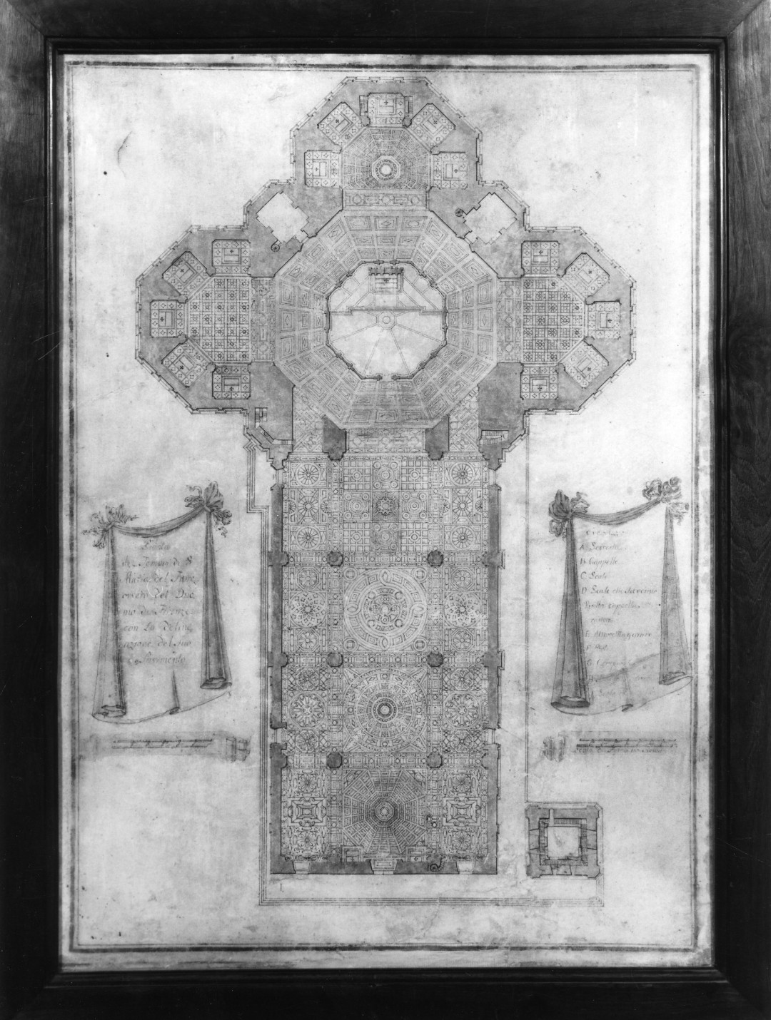    Pianta e pavimento della Cattedrale di Santa Maria del Fiore
