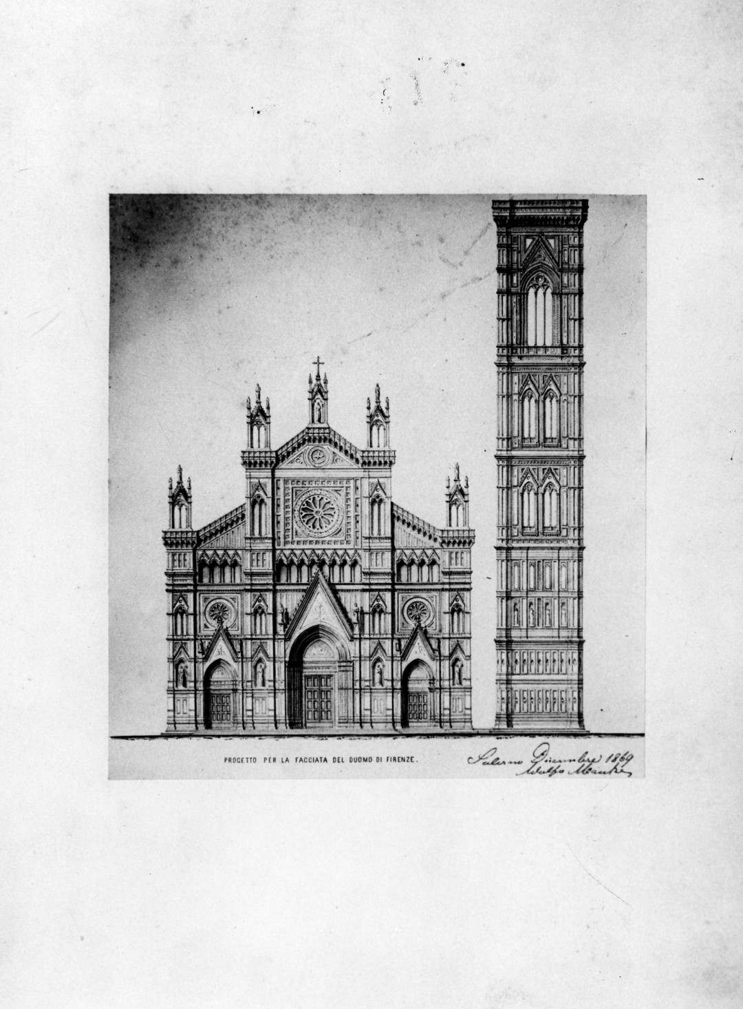 Progetto per la facciata di Santa Maria del Fiore