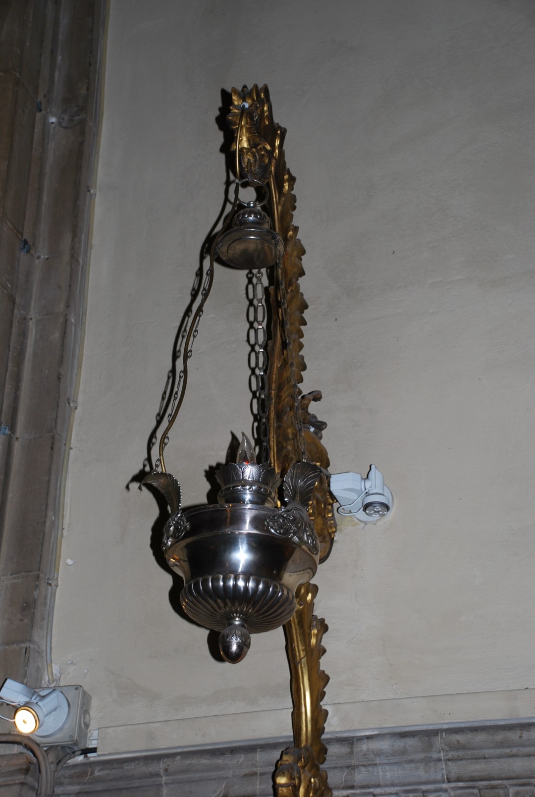 Lampade pensili della Cappella della SS. Concezione