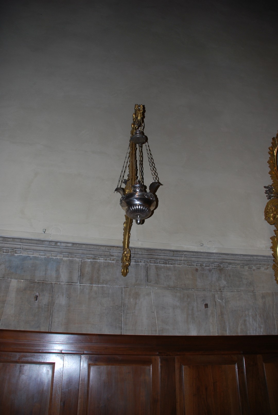 Lampade pensili della Cappella della SS. Concezione