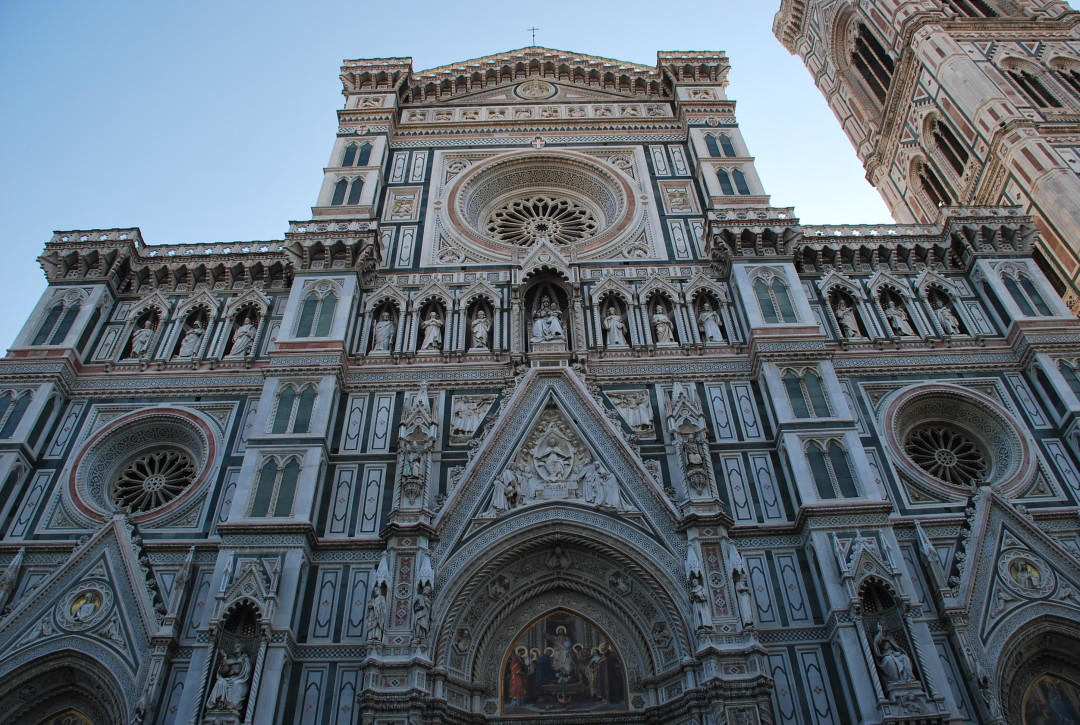Nicchie della fascia superiore della Cattedrale