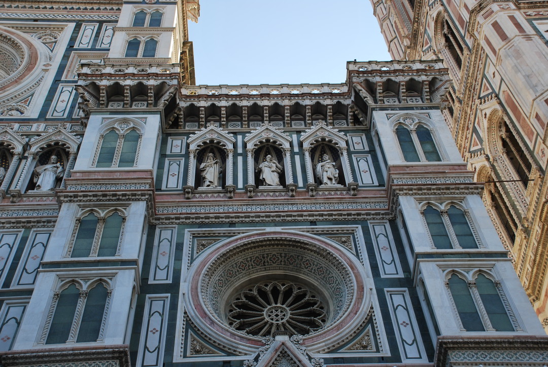 Nicchie della fascia superiore della Cattedrale