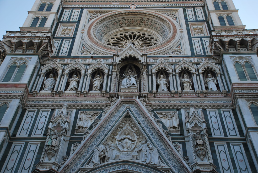 Nicchie della fascia superiore della Cattedrale