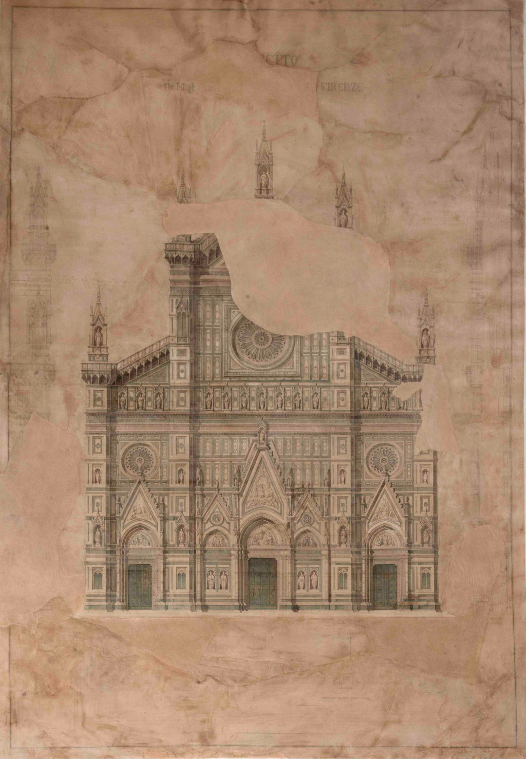 Progetto per la facciata di Santa Maria del Fiore