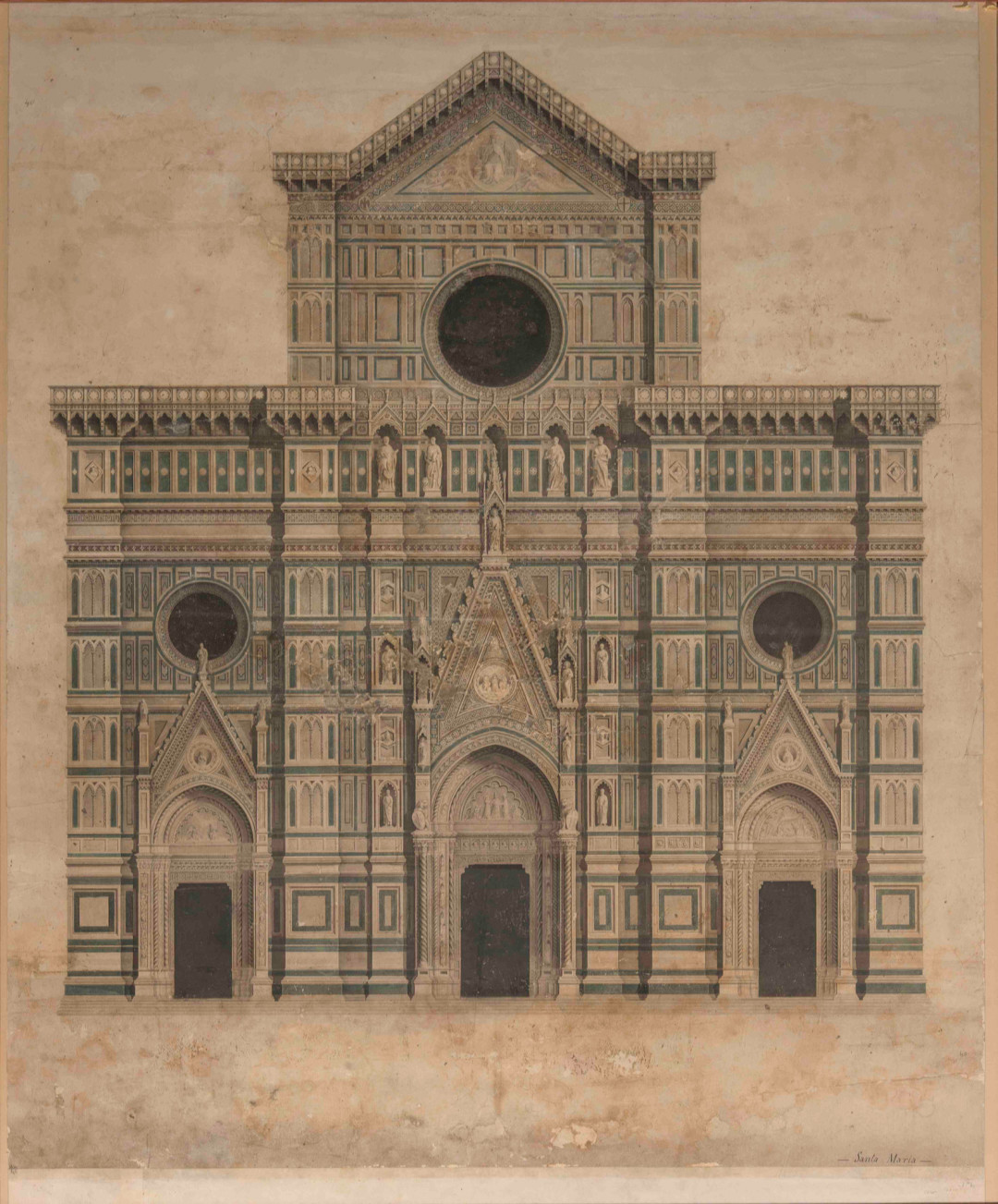 Progetto per la facciata di Santa Maria del Fiore