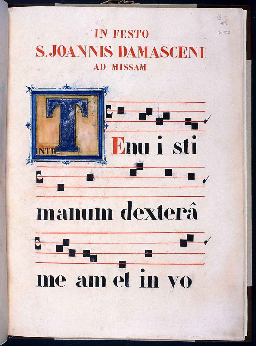 Graduale e Antifonario B.3, n. 57